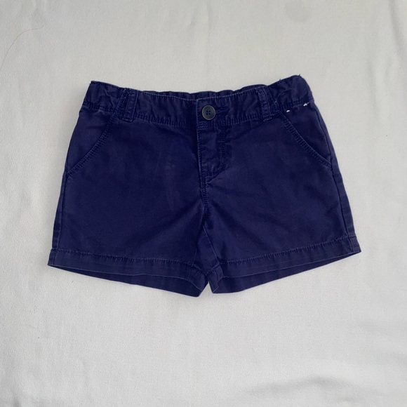 Gymboree Classic Solid Navy Shorts - Picture 2 of 7
